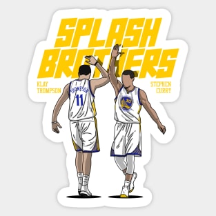 Splash Brothers Sticker